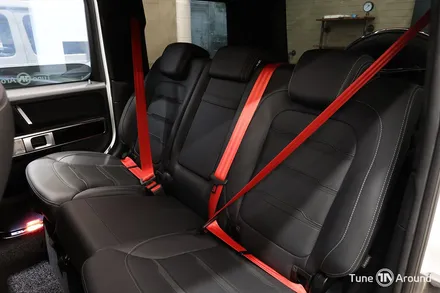벤츠 G바겐 G63 AMG 블랙 엠블럼 레터링 레드컬러 안전벨트 송풍구 엠비언트 / 성남,분당,판교