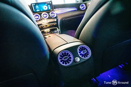 벤츠 송풍구엠비언트 교체 GLC220d 전면AMG로고 까지 더했어요 / 성남,분당,판교