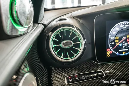 포칼스피커와 전동트위터 송풍구엠비언트 교체 벤츠 E63 AMG / 성남,분당,판교
