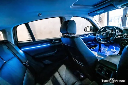 BMW X4 DMX엠비언트 성남 엠비언트라이트 시공 / 성남,분당,판교