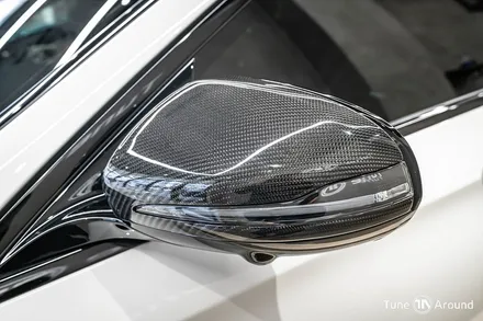 벤츠 E300 카본센터페시아 및 사이드미러 카본파츠 교체 / 성남,분당,판교
