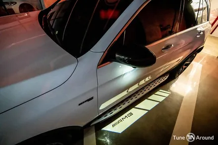 벤츠송풍구 엠비언트 웰컴라이트 카본사이드미러 GLC43AMG / 성남,분당,판교