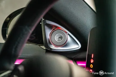 벤츠 액티브엠비언트 4D부메스터 전동트위터 S350d 튜너라운드 / 성남,분당,판교