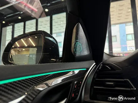 BMW 엠비언트라이트 컵홀더 센터콘솔 회오리 G02 X4 LCI / 성남,분당,판교