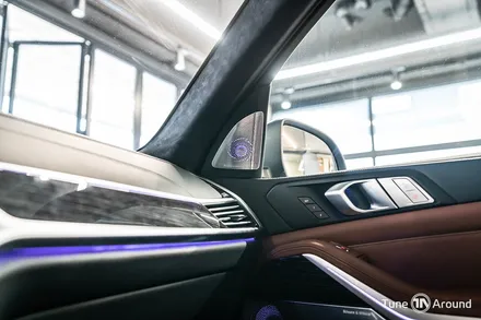 BMW X7 B&W 회오리 엠비언트 스피커 풀커버 교체 시공 / 성남,분당,판교