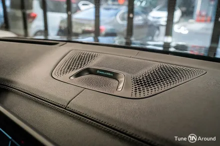 BMW X6 B&W 회오리커버 풀세트 오디오음질향상 AVI 스피커튜닝 / 성남,분당,판교