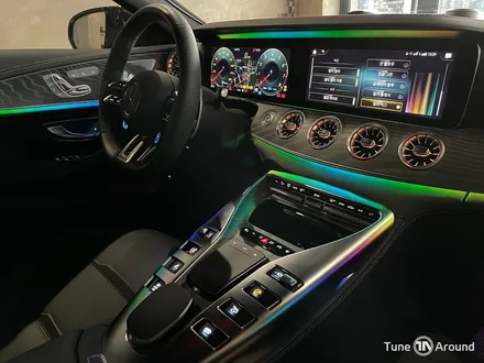 벤츠 GT43 AMG 순정엠비언트 업그레이드 광량업 멀티컬러 강화 / 성남,분당,판교