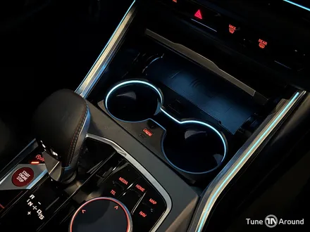 BMW M2 LCI 순정연동 엠비언트라이트 시공 회오리스피커 기어패널 컵홀더 / 성남,분당,판교
