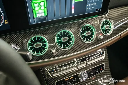 포칼스피커와 전동트위터 송풍구엠비언트 교체 벤츠 E63 AMG / 성남,분당,판교