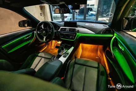BMW 엠비언트라이트 DMX 비노출 시공 F30 320i / 성남,분당,판교