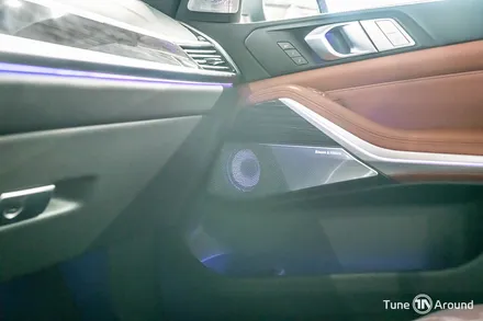 BMW X7 B&W 회오리 엠비언트 스피커 풀커버 교체 시공 / 성남,분당,판교