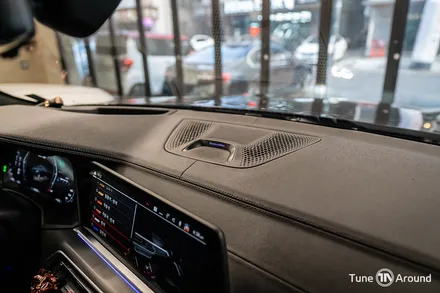 BMW X6 B&W 회오리커버 풀세트 오디오음질향상 AVI 스피커튜닝 / 성남,분당,판교