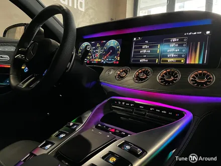 벤츠 GT43 AMG 순정엠비언트 업그레이드 광량업 멀티컬러 강화 / 성남,분당,판교