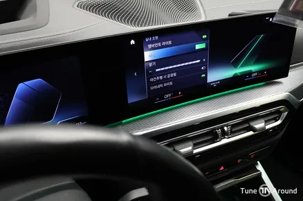 BMW i4 실내 분위기를 바꾸는 확실한 변화 크리스탈기어봉 엠비언트 시공 / 성남,분당,판교