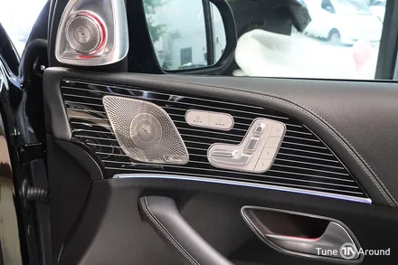 벤츠 GLS580 피아노라커트림 및 4D부메스터 전동트위터 실내 시공 / 성남,분당,판교