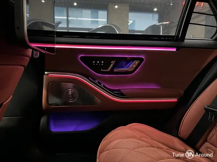 벤츠 S500 피아노트림 교체 4D부메스터 트위터 액티브엠비언트 / 성남,분당,판교