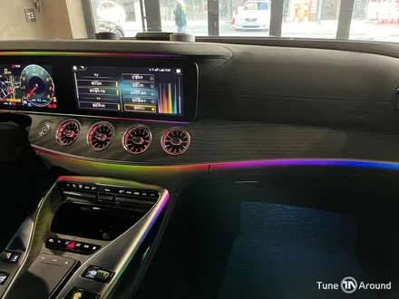 벤츠 GT43 AMG 순정엠비언트 업그레이드 광량업 멀티컬러 강화 / 성남,분당,판교