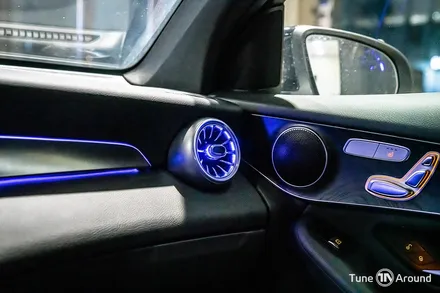 벤츠 GLC300 송풍구엠비언트 대시보드에도 엠비언트 추가 / 성남,분당,판교