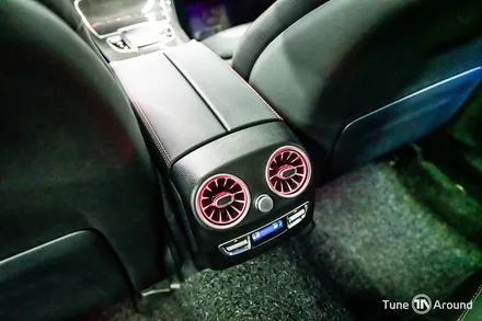 벤츠 GLC43AMG 통풍시트 송풍구엠비언트 4D부메스터 전동트위터 / 성남,분당,판교