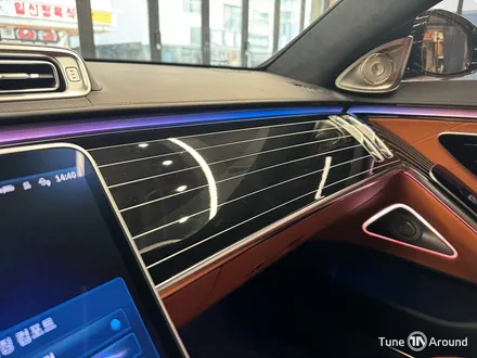 벤츠 W223 S500 스피커튜닝 엠비언트라이트 피아노트림 / 성남,분당,판교