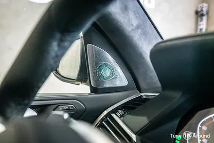 BMW X7 B&W 회오리 엠비언트 스피커 풀커버 교체 시공 / 성남,분당,판교