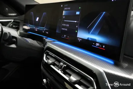BMW i4 실내 분위기를 바꾸는 확실한 변화 크리스탈기어봉 엠비언트 시공 / 성남,분당,판교