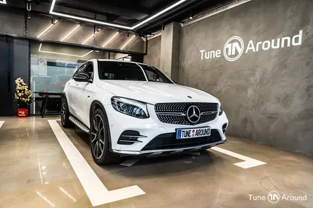 벤츠 GLC 43 AMG 세로그릴 교체와 64컬러 엠비언트라이트 작업 / 성남,분당,판교