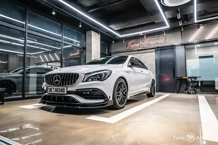 벤츠 엠비언트라이트 튜닝 CLA 45 AMG 12컬러 코딩활성화 / 성남,분당,판교