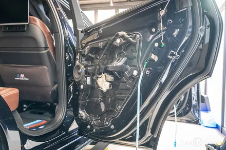 BMW X6 B&W 회오리커버 풀세트 오디오음질향상 AVI 스피커튜닝 / 성남,분당,판교