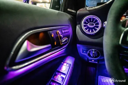 터빈송풍구 포함 실내 풀엠비언트라이트 무드등 벤츠 GLA 45AMG / 성남,분당,판교