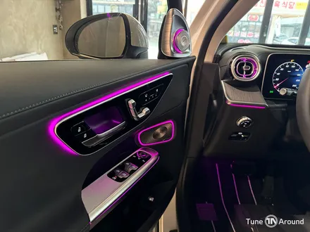 벤츠 X254 GLC220d 송풍구 부메스터 실내 풀엠비언트 시공 / 성남,분당,판교
