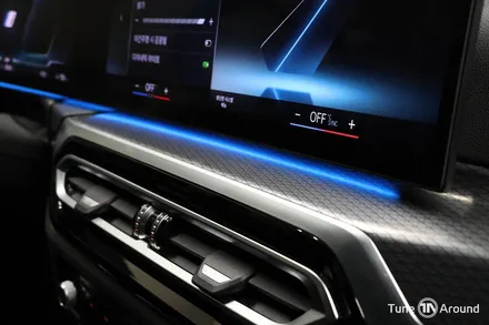 BMW i4 실내 분위기를 바꾸는 확실한 변화 크리스탈기어봉 엠비언트 시공 / 성남,분당,판교