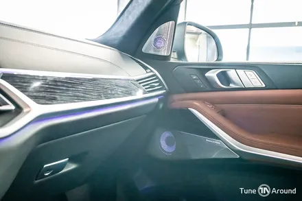 BMW X7 B&W 회오리 엠비언트 스피커 풀커버 교체 시공 / 성남,분당,판교