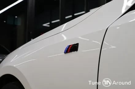 BMW G60 530i 크리스탈 기어패널 회오리 엠비언트 블랙레터링 / 성남,분당,판교