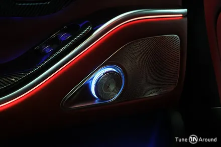 벤츠 W223 AMG S63E 스피커튜닝 4D부메스터 전동트위터 미드레인지 엠비언트 방음시공 / 성남,분당,판교