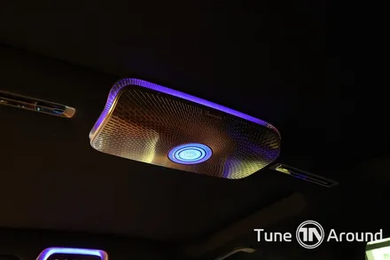 벤츠 W223 S500 실내의 완성 송풍구엠비언트 피아노트림 포함 5가지 시공 / 성남,분당,판교