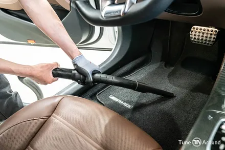 포칼스피커와 전동트위터 송풍구엠비언트 교체 벤츠 E63 AMG / 성남,분당,판교