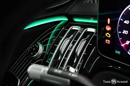 벤츠 W223 S500 액티브엠비언트 전동트위터 천장 부메스터 피아노트림 교체 시공 / 성남,분당,판교