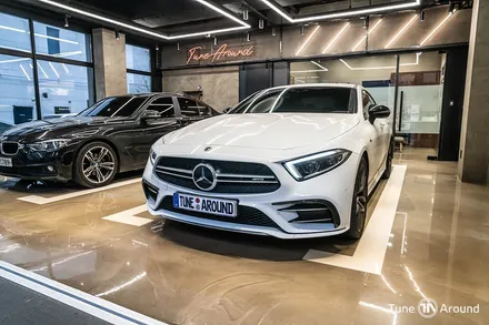 벤츠 세로그릴 교체와 무빙턴시그널 리피터 교체된 CLS53AMG / 성남,분당,판교