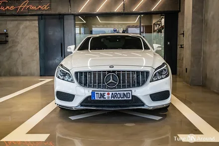 벤츠 CLS350 세로그릴과 블랙박스보조배터리 뱅앤올룹슨트위터 / 성남,분당,판교