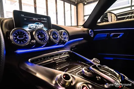 벤츠 AMG GT 2도어 쿠페 터빈 송풍구 엠비언트라이트 / 성남,분당,판교