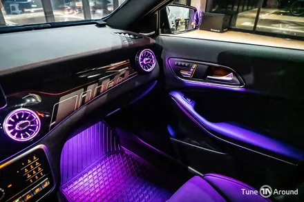 터빈송풍구 포함 실내 풀엠비언트라이트 무드등 벤츠 GLA 45AMG / 성남,분당,판교