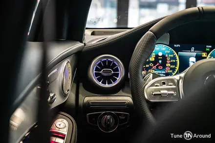 벤츠 GLC63AMG 송풍구 대시보드 엠비언트 64컬러 순정연동 / 성남,분당,판교