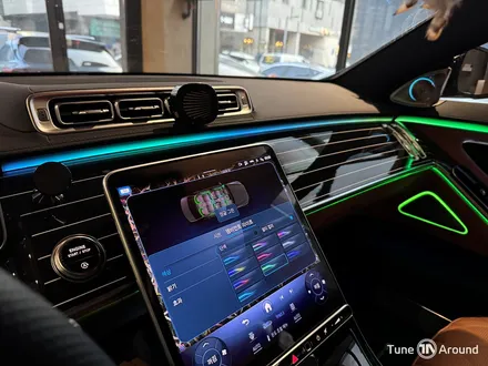 벤츠 W223 S500 피아노트림 시트백 4D부메스터 엠비언트라이트 세트 / 성남,분당,판교