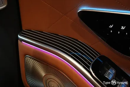 벤츠 W223 S500 4D부메스터 액티브엠비언트 피아노라커트림 시공 / 성남,분당,판교