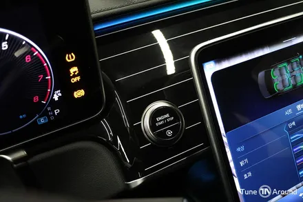 벤츠 W223 S500 액티브엠비언트 전동트위터 천장 부메스터 피아노트림 교체 시공 / 성남,분당,판교