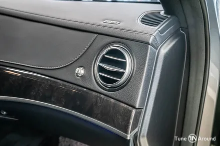 벤츠W222 S350d 송풍구엠비언트와 부메스터 전동트위터 장착 / 성남,분당,판교