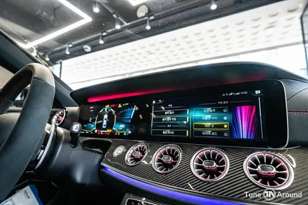 벤츠 CLS 계기판 엠비언트 천장부메스터 스피커 엠비언트 / 성남,분당,판교