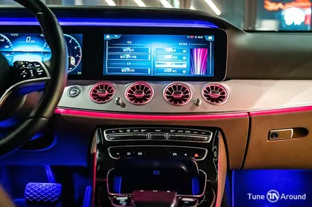 벤츠 엠비언트 송풍구 W213 E클래스 분당 위례 자동차튜닝 / 성남,분당,판교