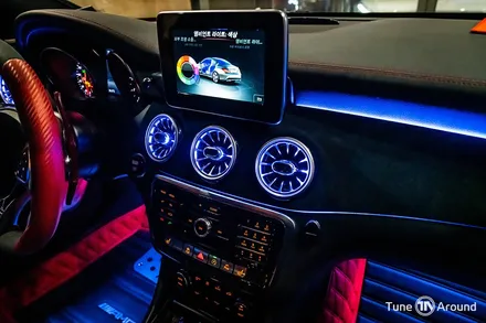 벤츠 엠비언트 CLA 45AMG 코딩활성 순정형 시공 / 성남,분당,판교